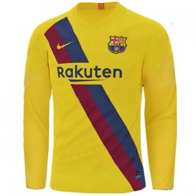 Camisolas de futebol FC Barcelona Equipamento Alternativa 2019/20 Manga Comprida